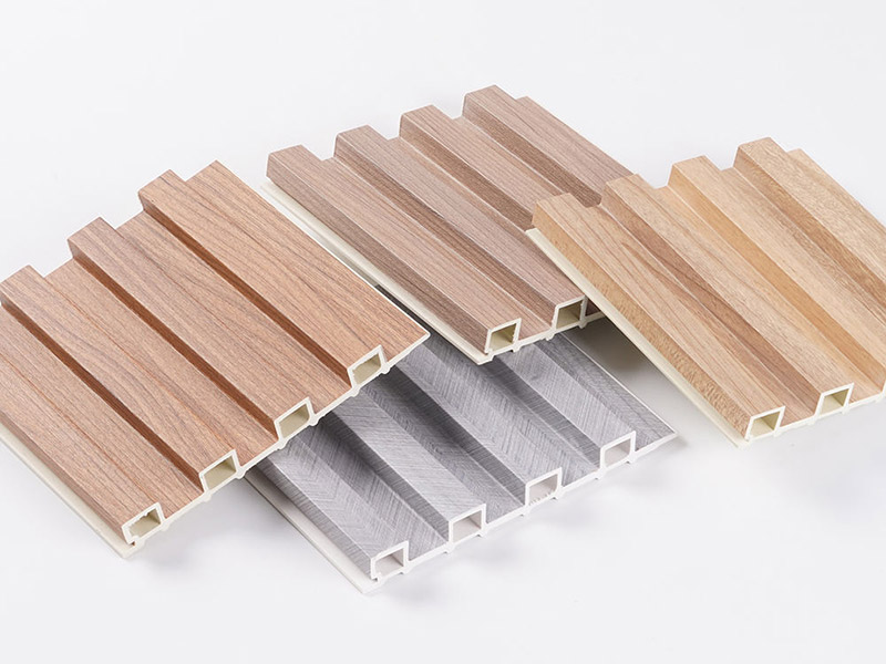 Colorful waterproof WPC grille wall panel